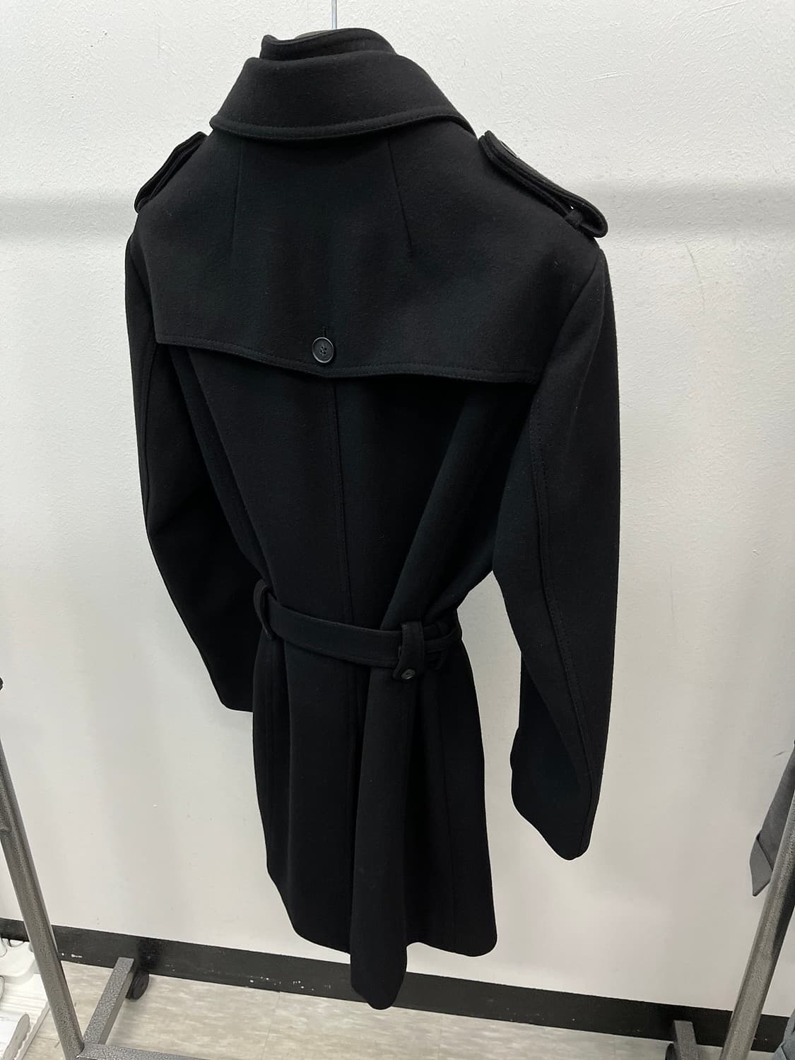 95) 솔리드옴므 벨티드 울코트 상품이미지7