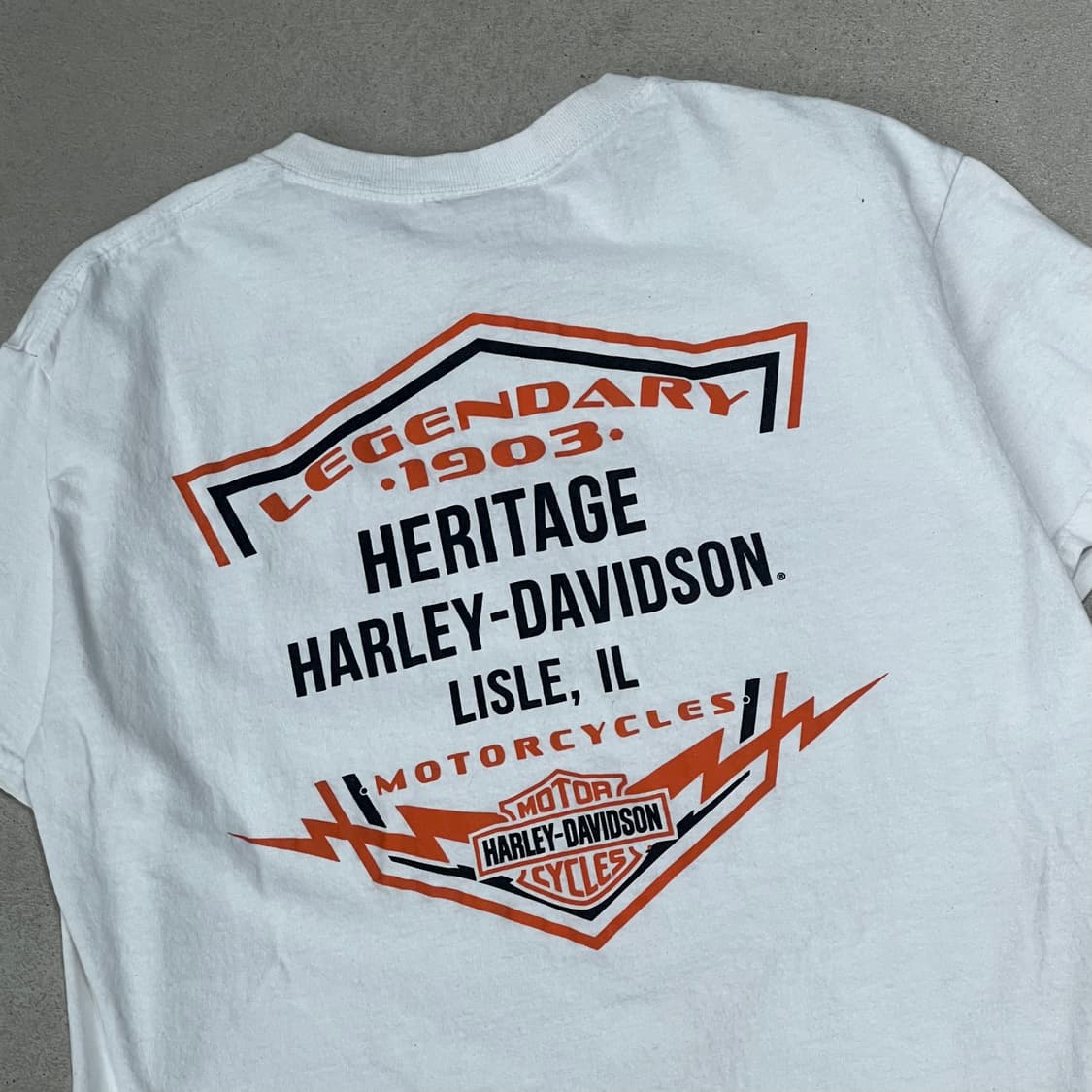 할리데이비슨 로고 반팔티 s09939 상품이미지4