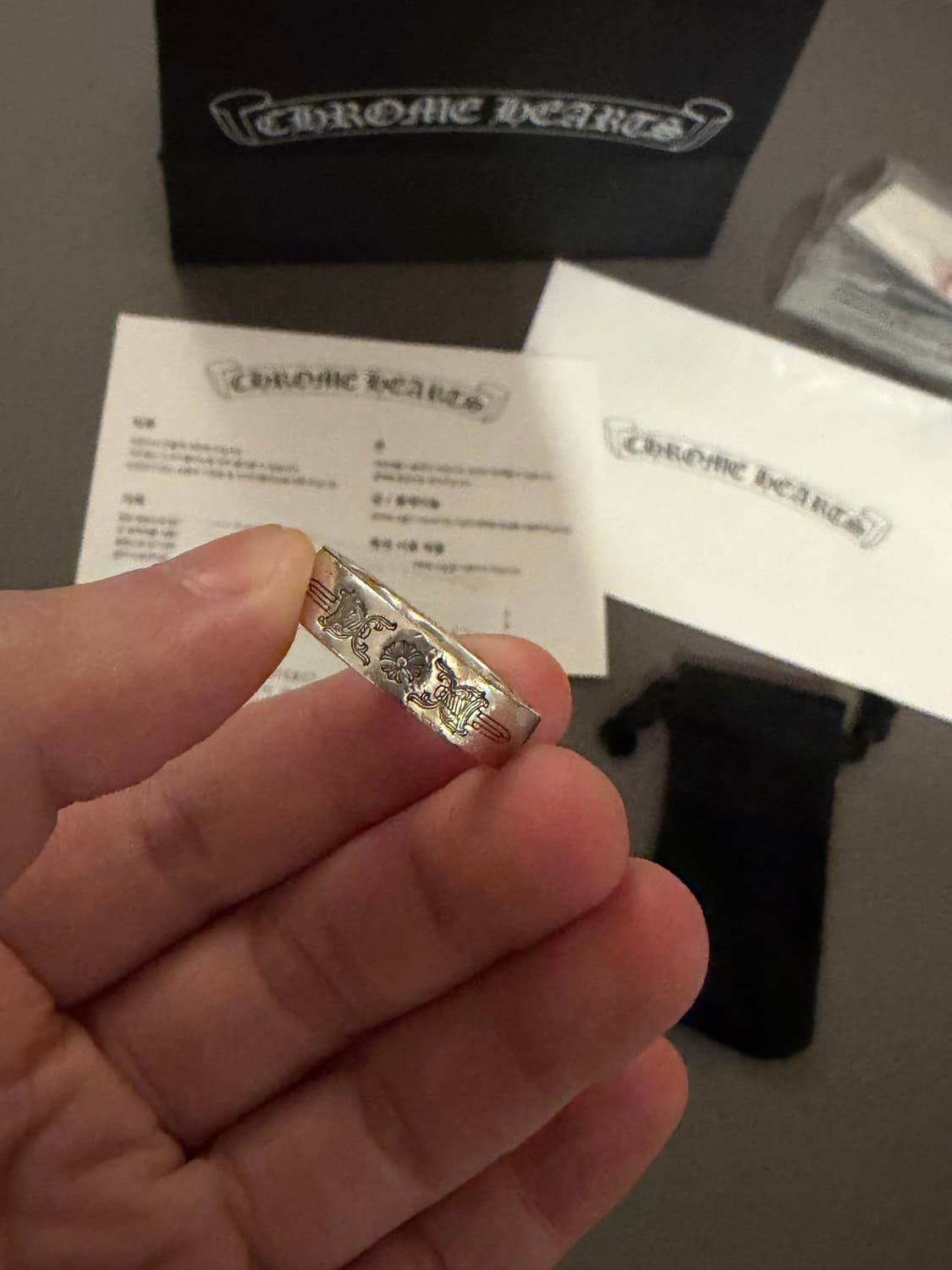 (풀구성) 크롬하츠 스페이서 대거링 12호 상품이미지2