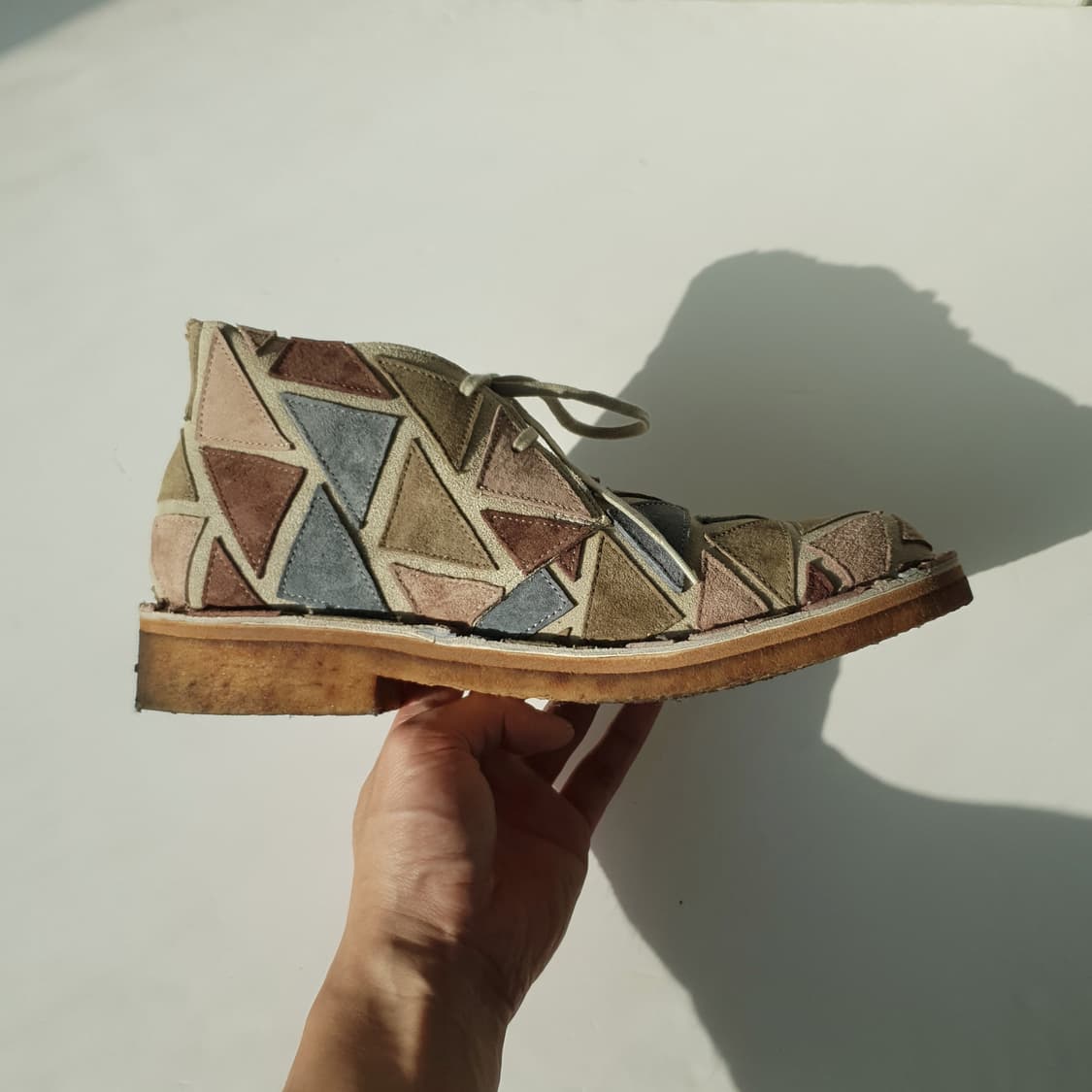 Comme Des Garcons patchwork boots 상품이미지6