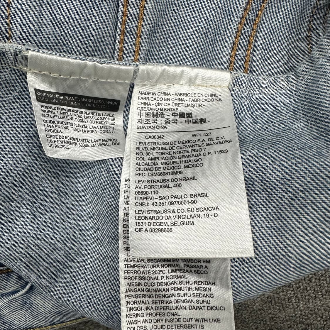 리바이스 2세대 투핸드 데님자켓 상품이미지4