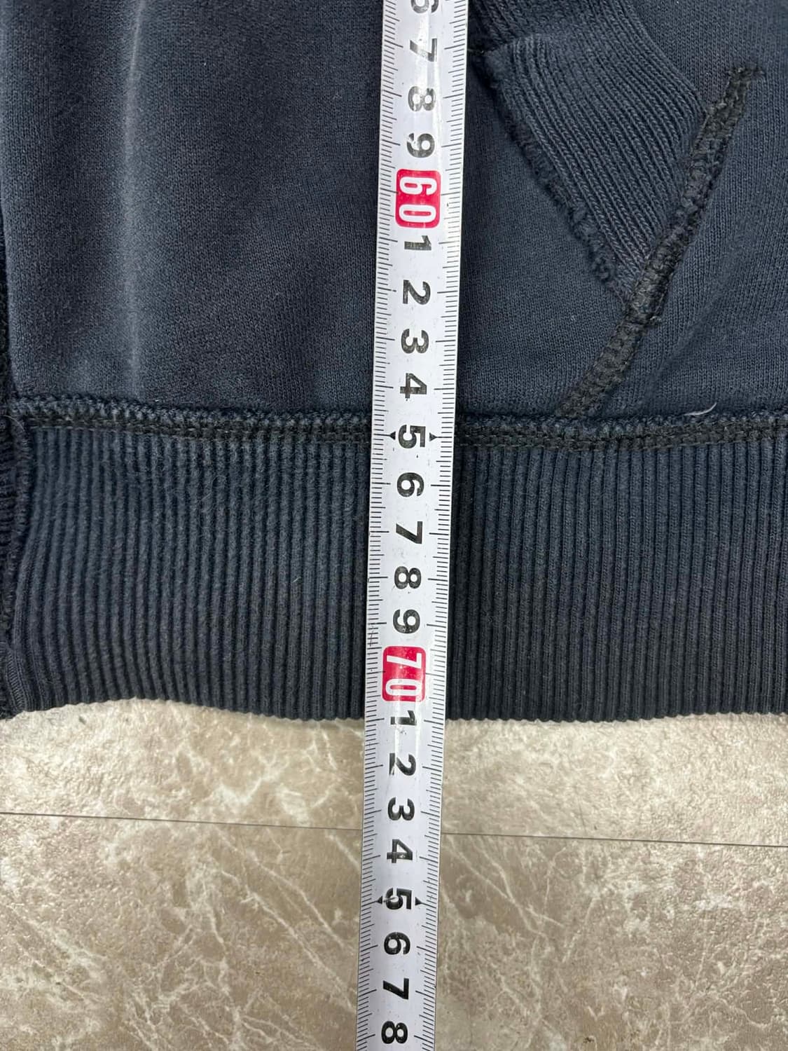 아베크롬비 y2k 양털 울프죠 스웻 후드집업 희귀져지(XL) 상품이미지6