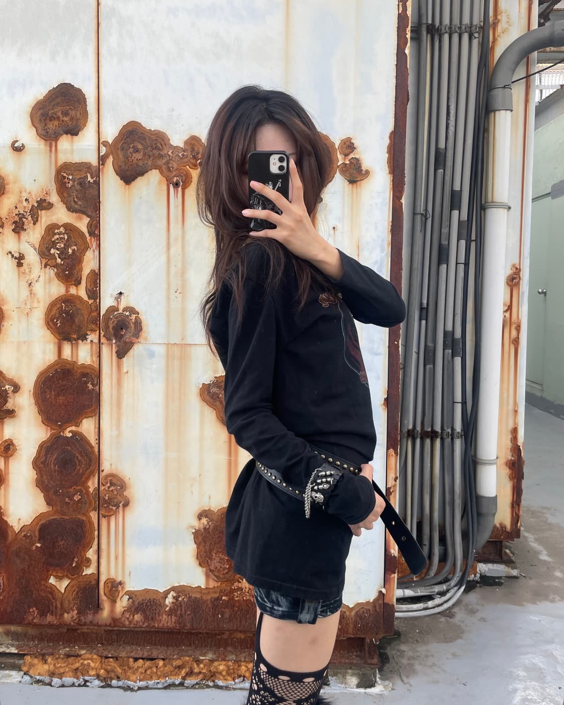 🎸Hysteric Glamour 프린팅 롱슬리브🎸 상품이미지3