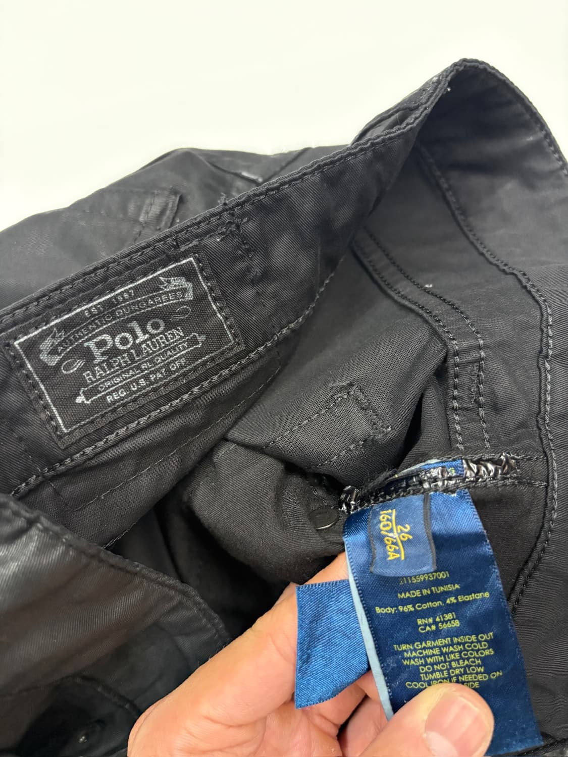 (26) Polo Ralph Lauren 폴로랄프로렌 코팅진 카고 팬츠 상품이미지5