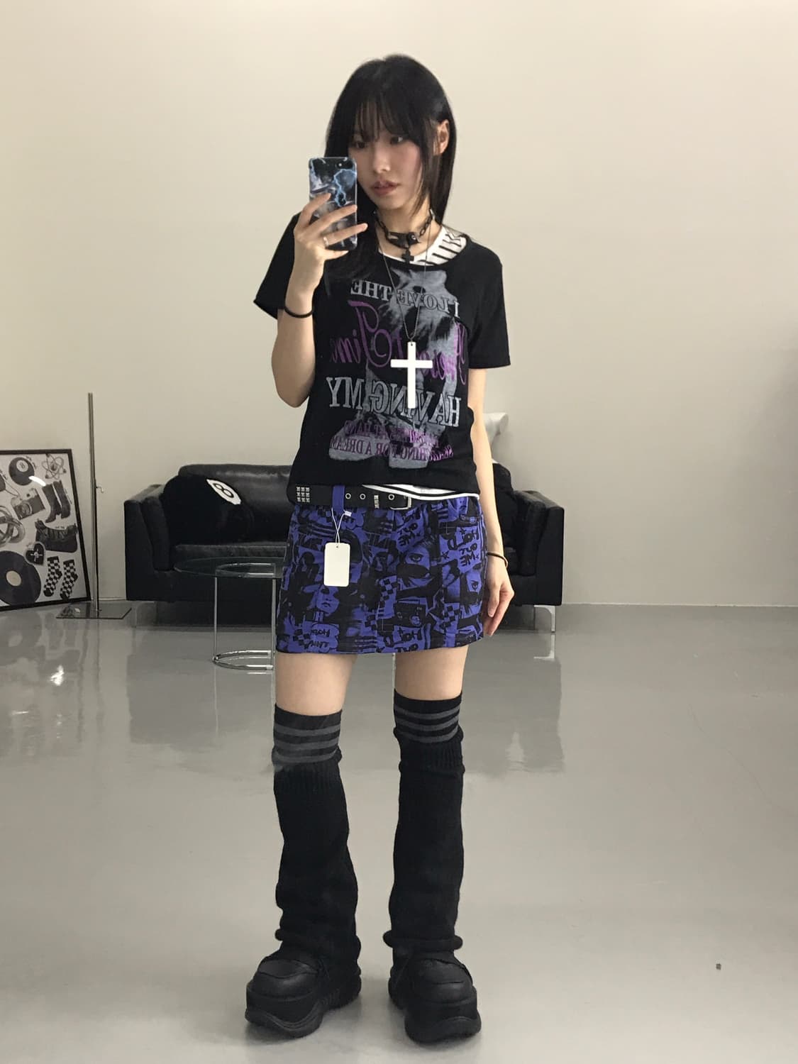 Ghost Of Harlem Y2k Mini Skirts 상품이미지4