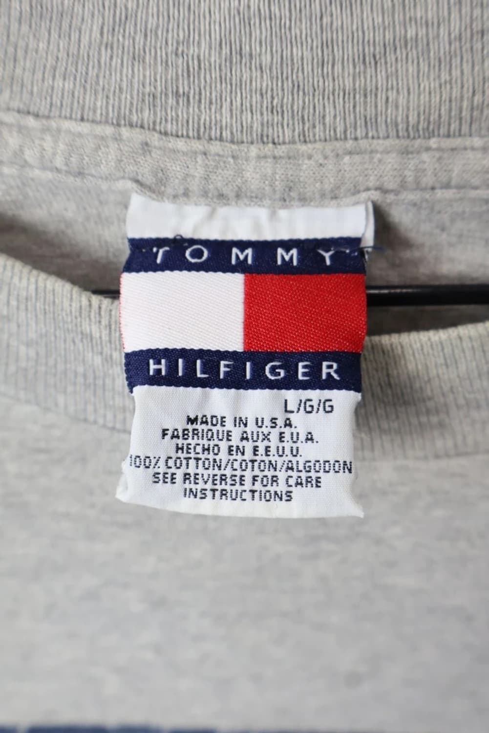00's Tommy Hilfiger Trunks Logo Tee USA 상품이미지5