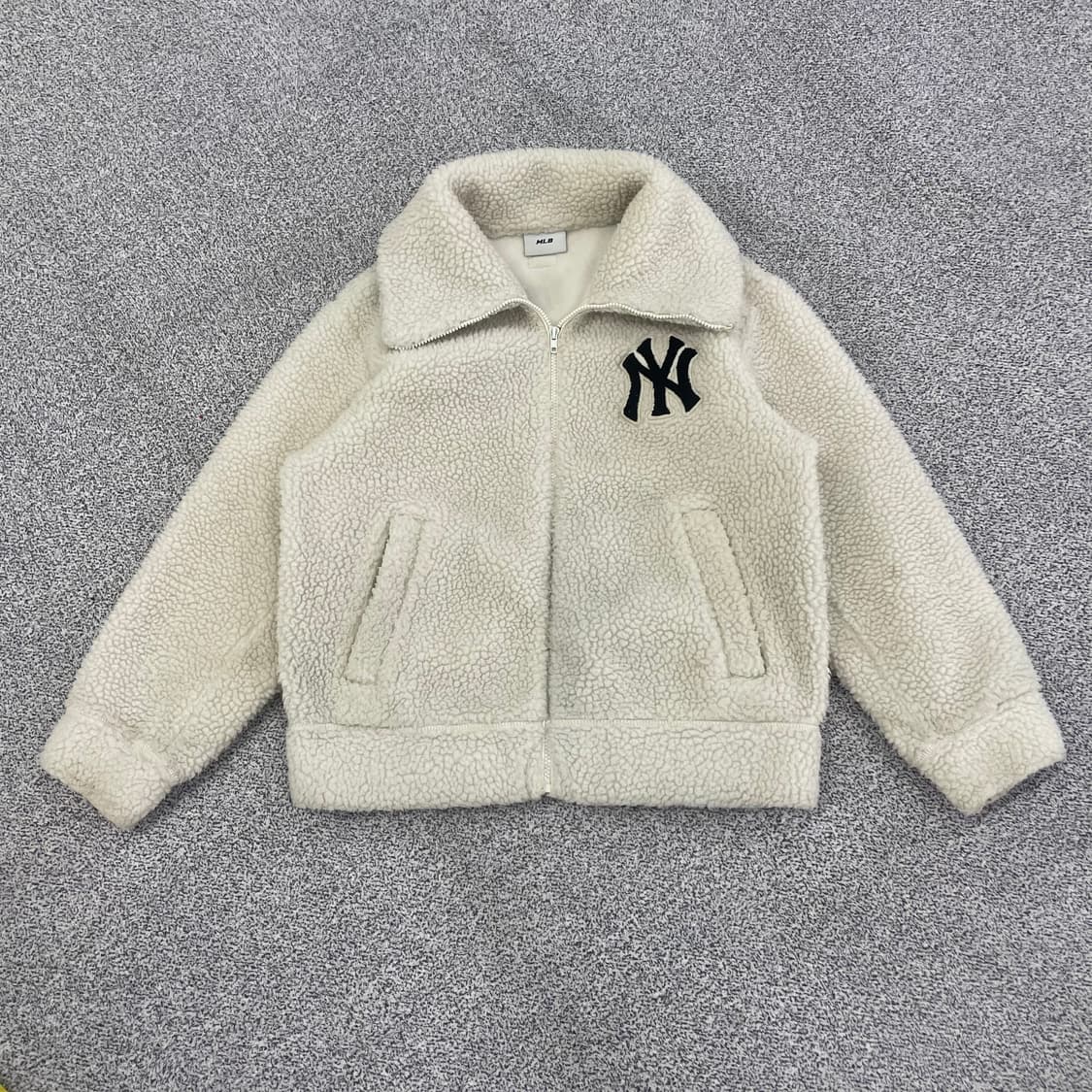 [S] MLB 베이직 스탠드넥 덤블 후리스 1231HS1 상품이미지1