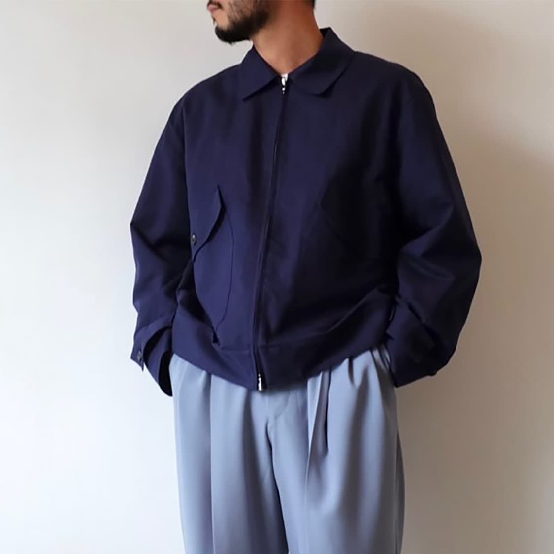 zip up blouson 상품이미지2