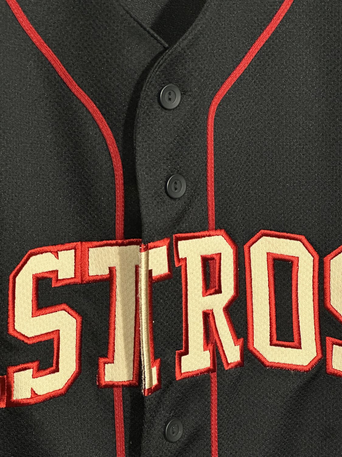 마제스틱 휴스턴 애스트로스 반팔져지 L 상품이미지3