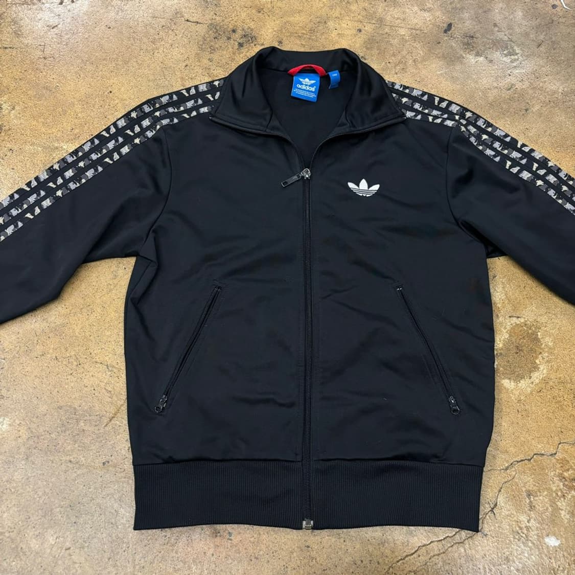 아디다스 카모 밀리터리 블랙 파이어버드 구파이어버드 져지 트랙탑 90 상품이미지3