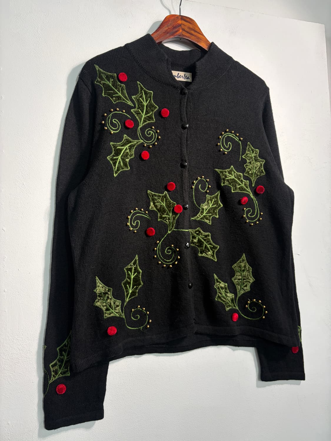 U.S.A. 크리스마스 리스 가디건 L 어글리니트  상품이미지8