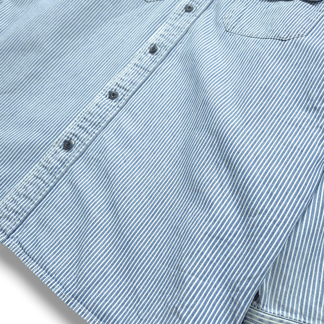 [L] 리바이스 블루&화이트 스프라이트 릴렉스핏 클래식 워커 긴팔셔츠 상품이미지6
