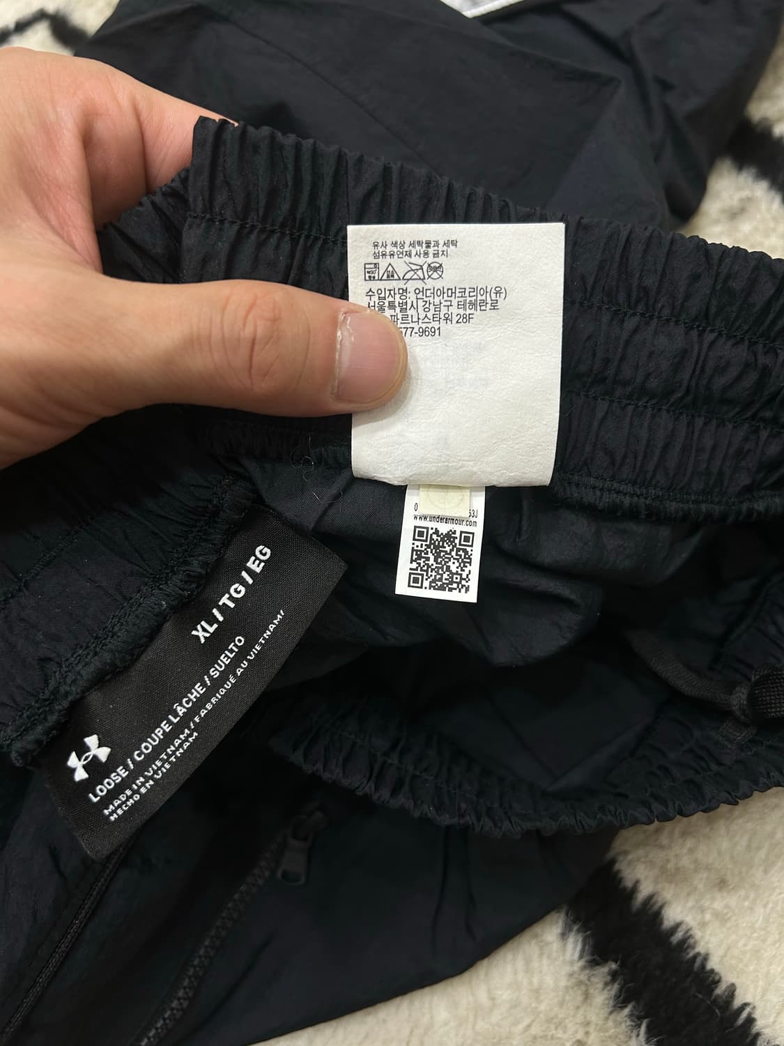 [XL]언더아머 트레이닝 우븐 팬츠 상품이미지4