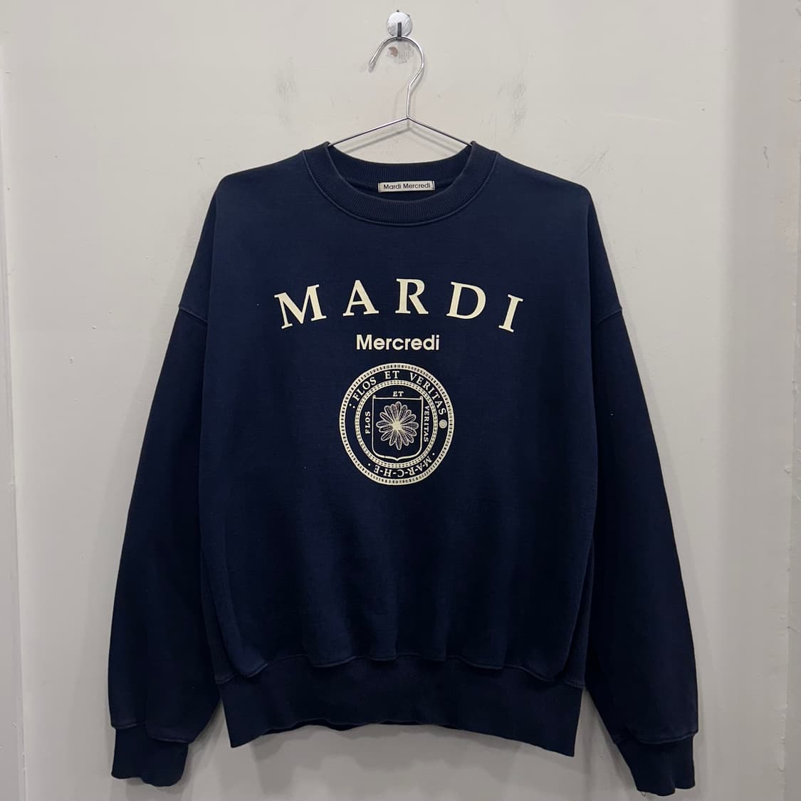 마르디 메크르디 나염로고 헤비코튼 맨투맨 상품이미지2