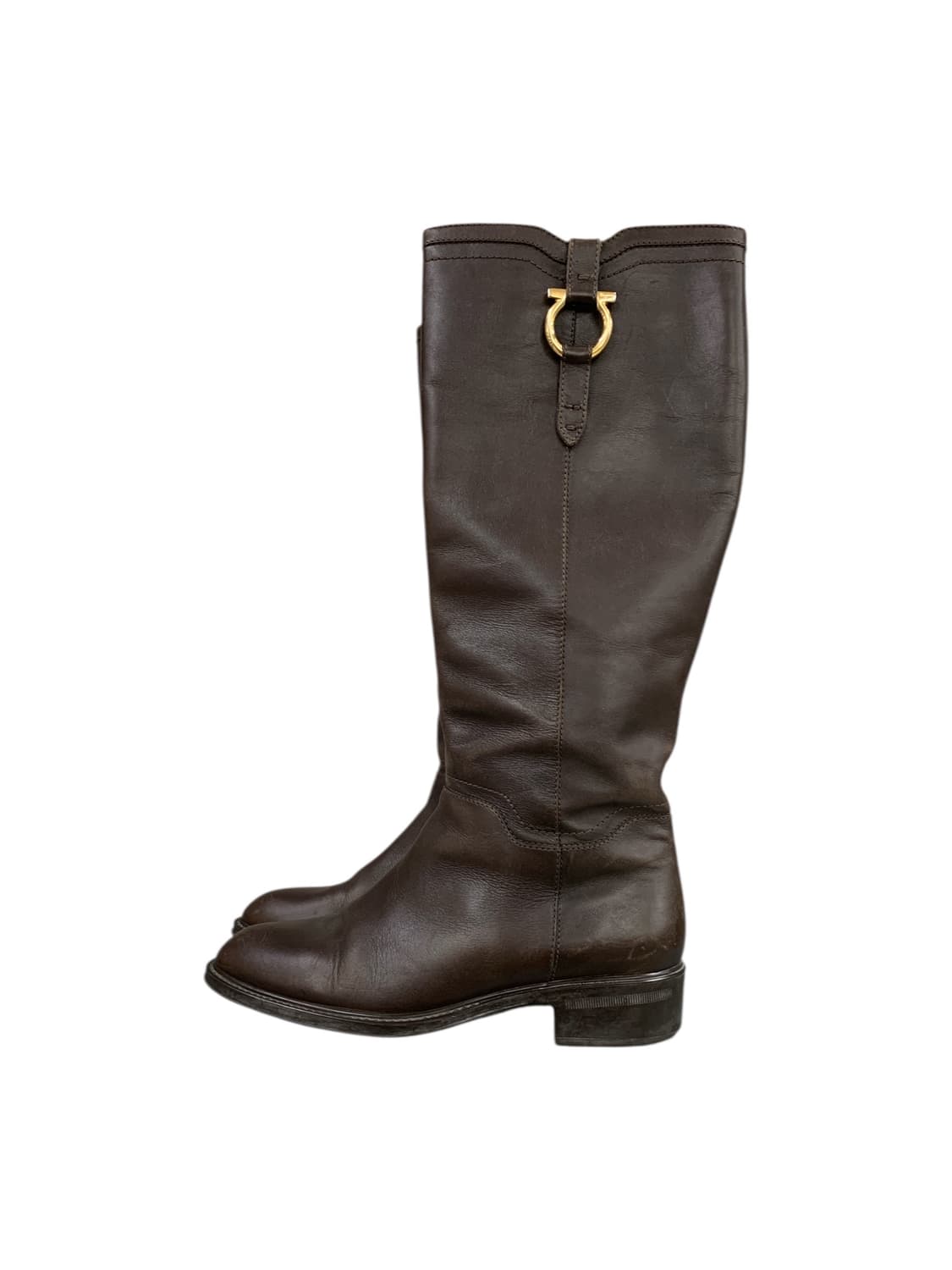 페레가모 롱 가죽 부츠 6(250) 상품이미지1