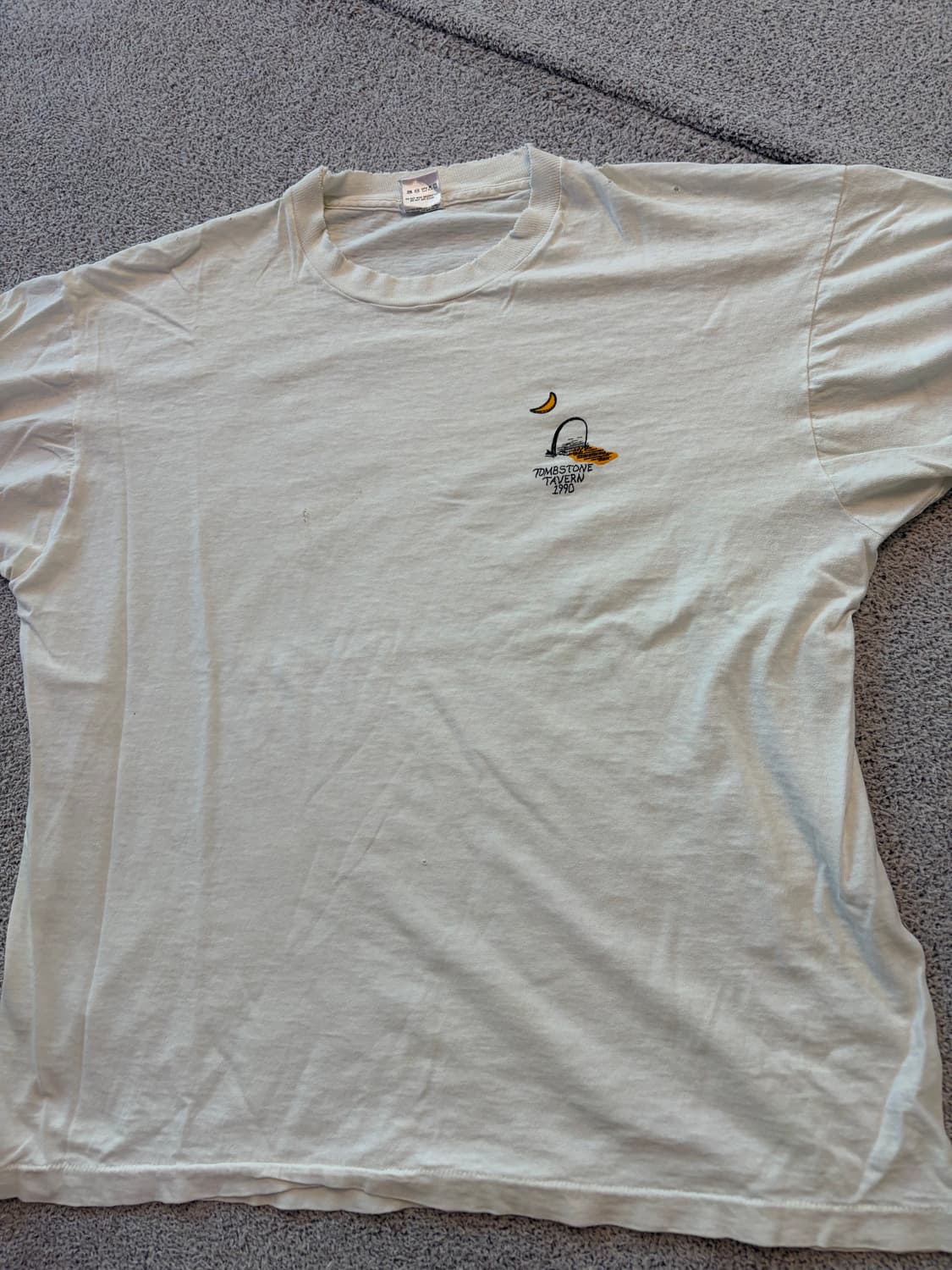 90‘s vintage grave tee 상품이미지5
