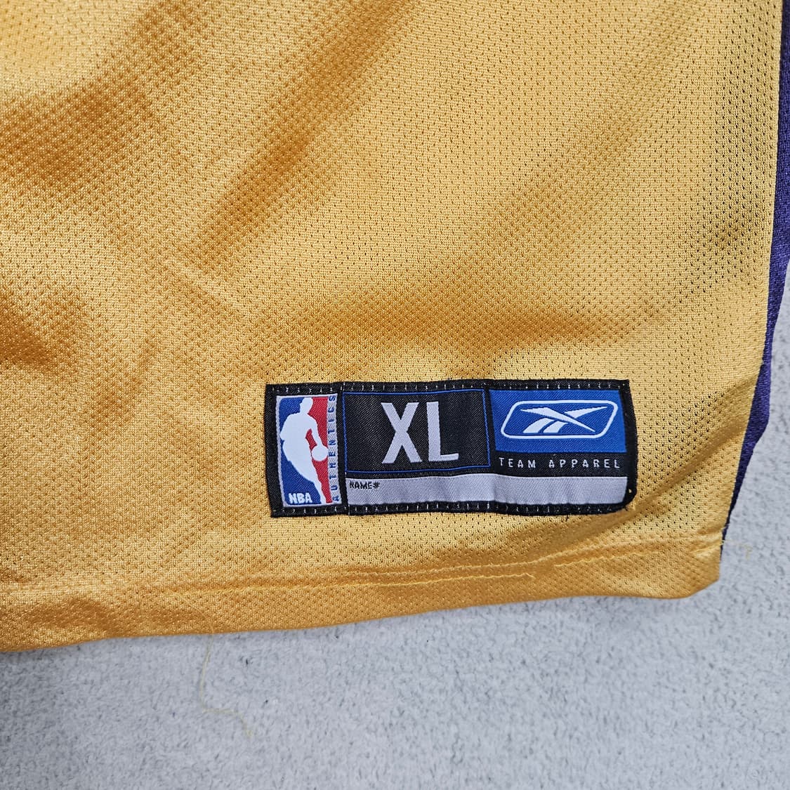 리복 레이커스 칼 말론 져지 XL 상품이미지3