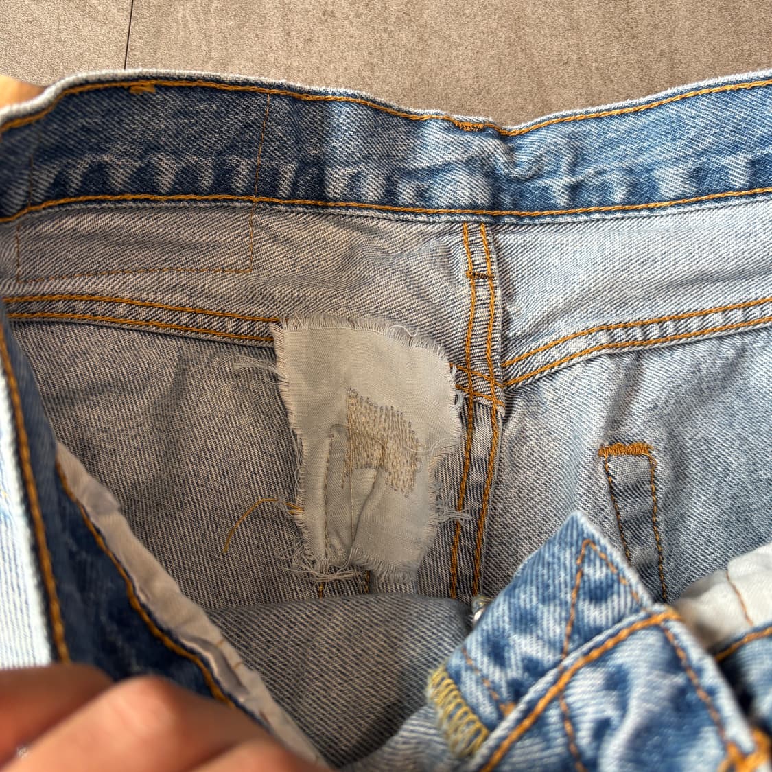 리바이스 정품 501 데님 팬츠 바지 상품이미지5