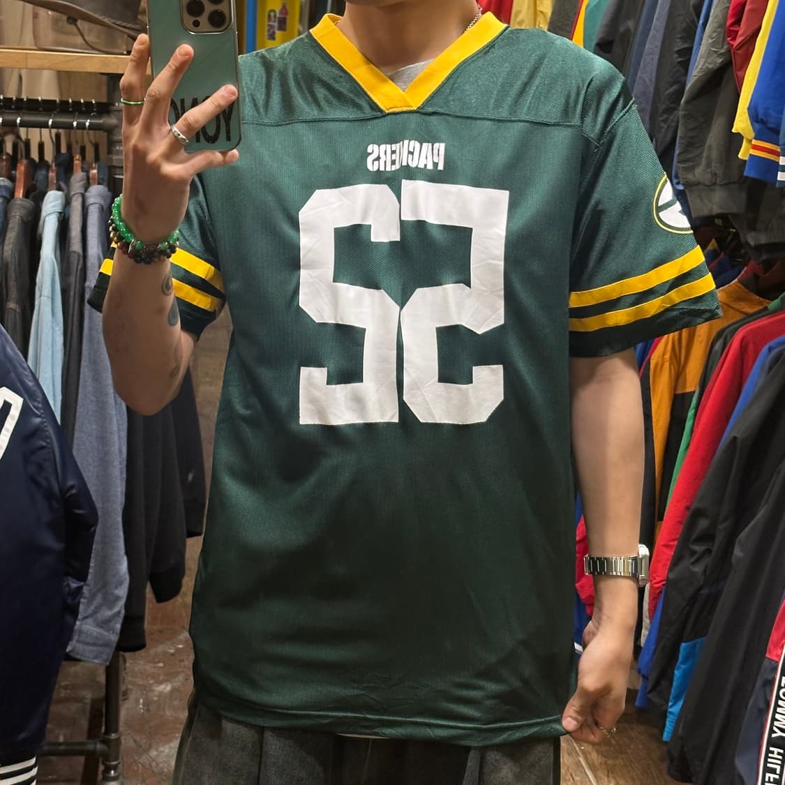 [HI] NFL 반팔져지 그린 상품이미지2