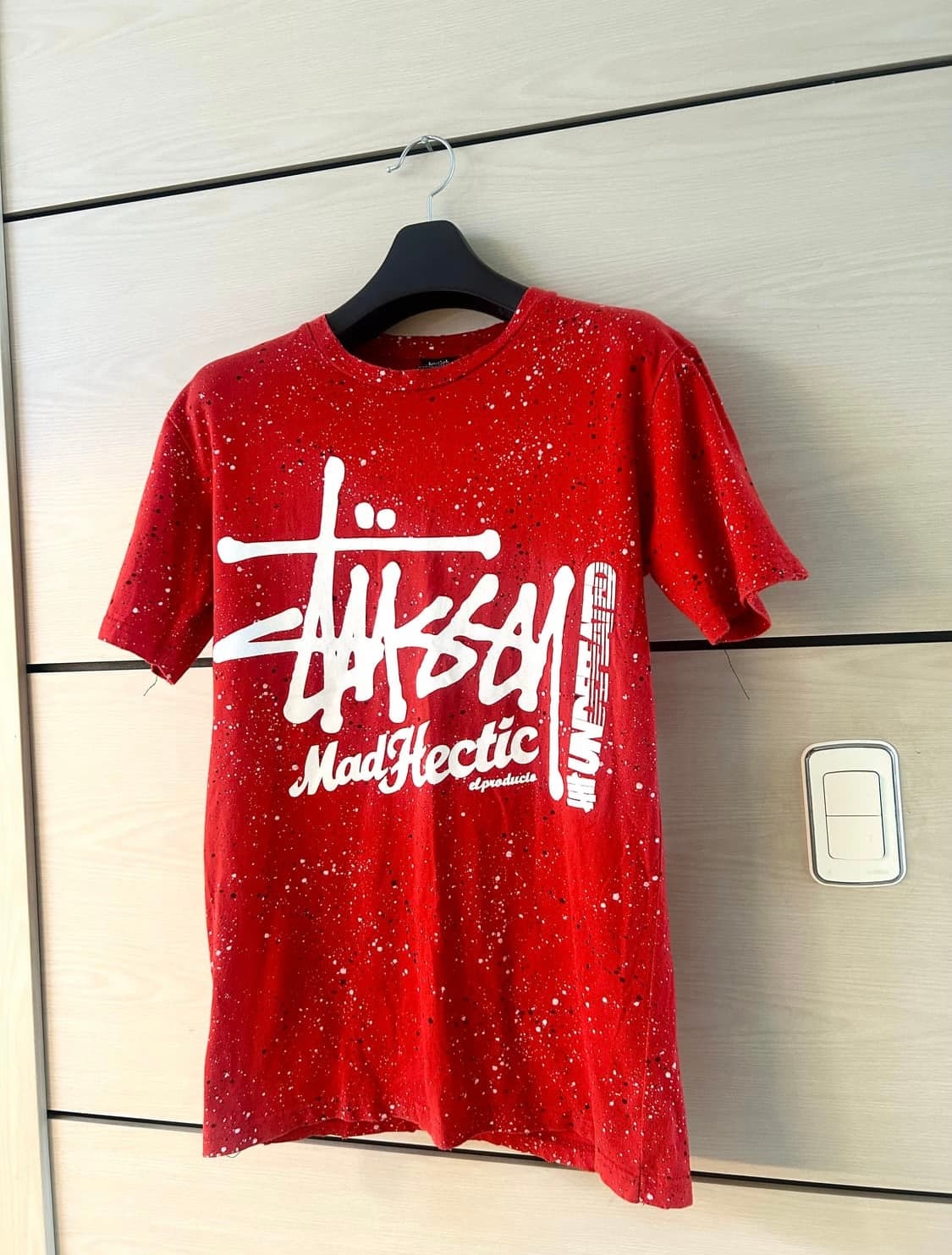 Old Stussy y2k Red Color T Shirt 상품이미지3