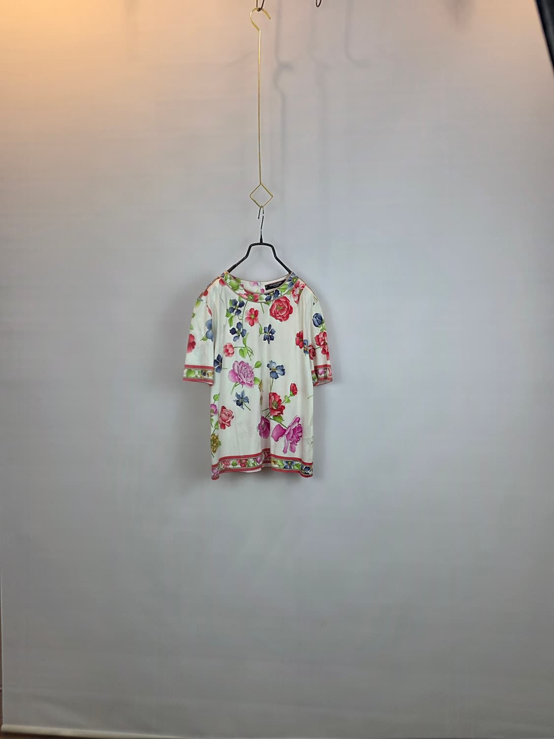 레오나드 플라워프린트 반팔면셔츠 상품이미지1