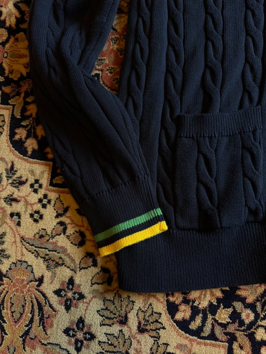 브룩스 브라더스 케이블 가디건 105~110 상품이미지4