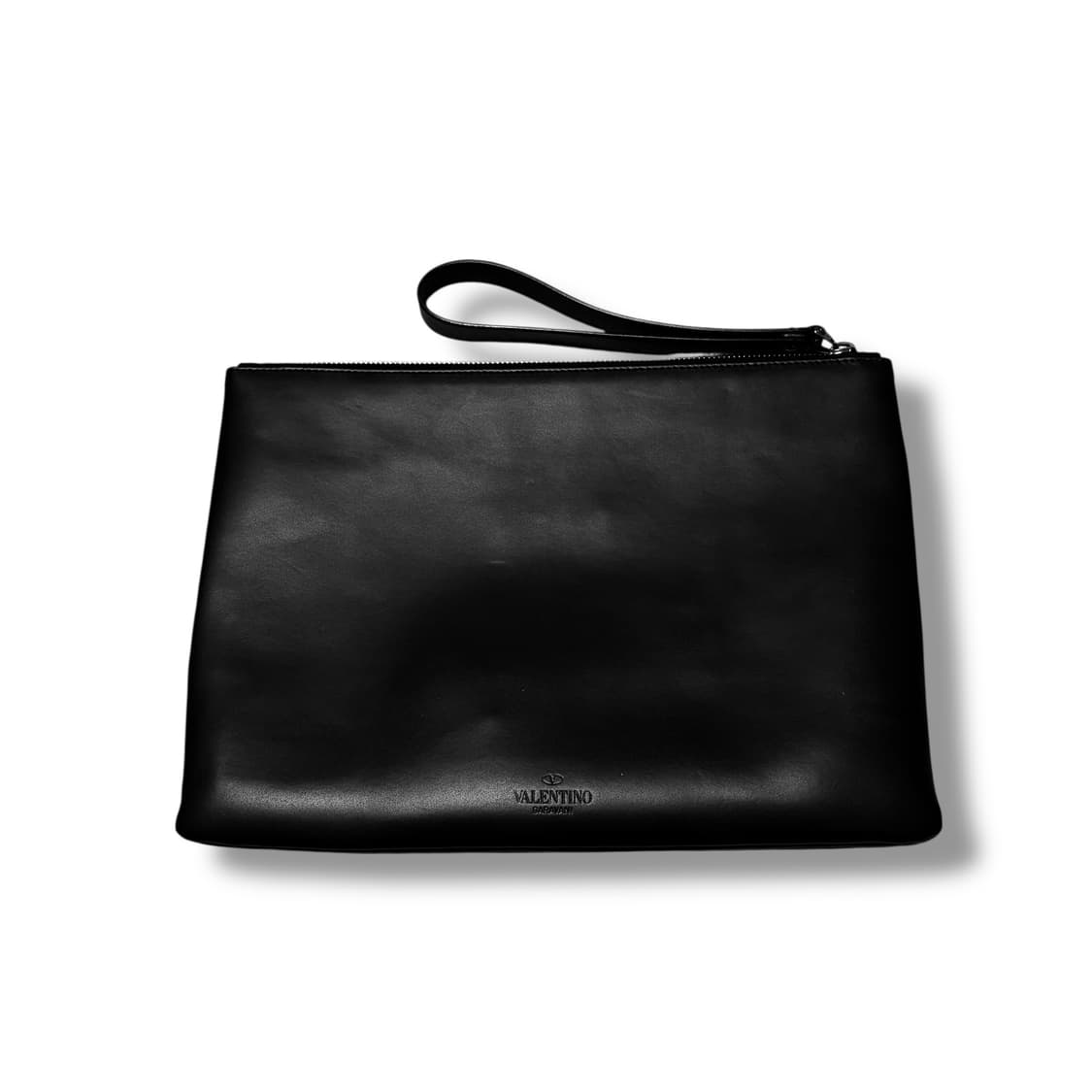 발렌티노 VLTN 로고 레더 클러치백 상품이미지2