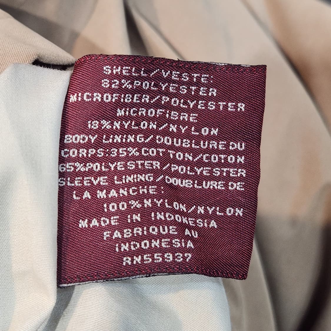 Newport Harbor 베이지색 자켓 (M) 상품이미지3