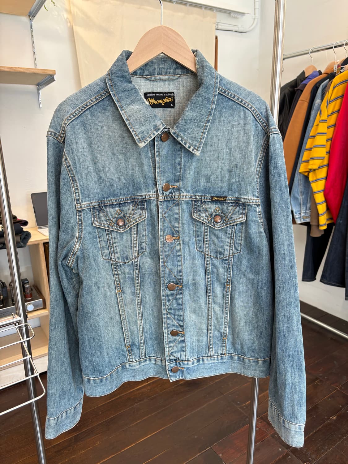 랭글러 데님자켓 상품이미지8