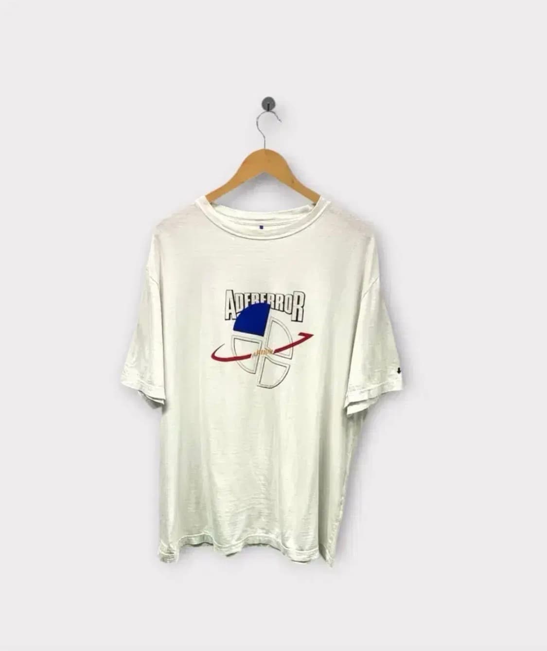 아더에러 ADER 슬라이스 로고 반팔 티셔츠 L-XL 상품이미지1