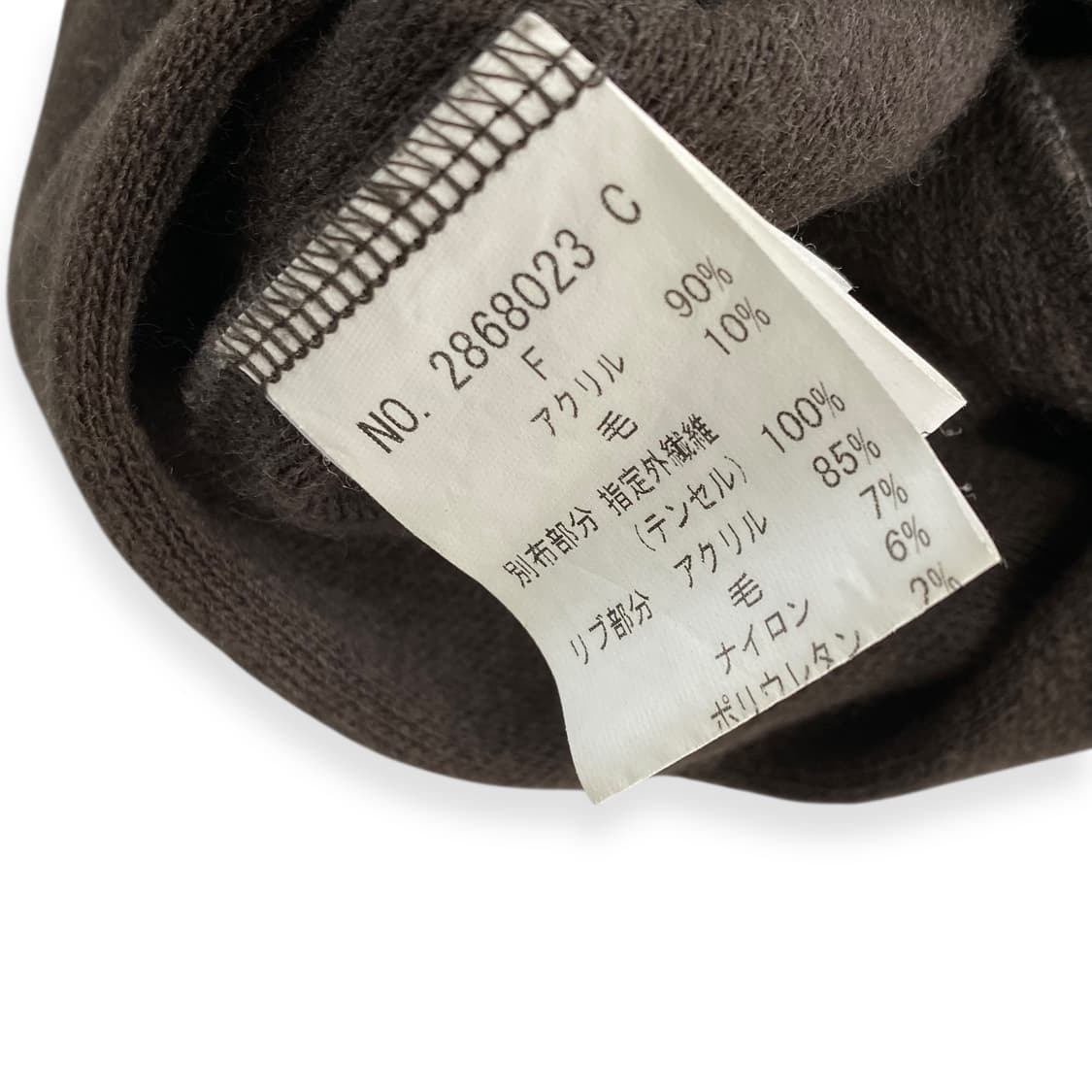 Double Standard knit zip up 상품이미지5