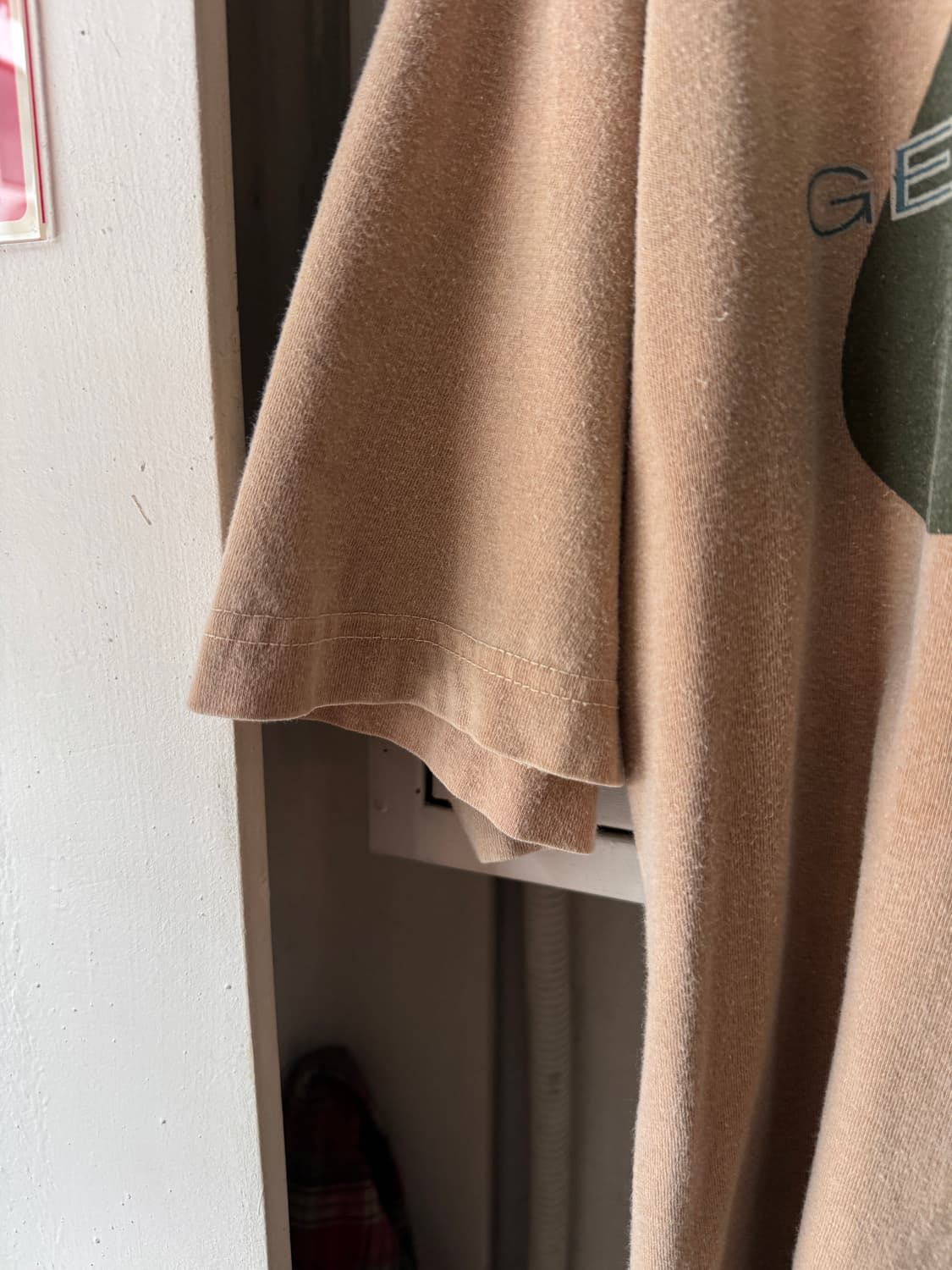 [L]90's 나이키 USA 워시드 프린팅 티셔츠 상품이미지5