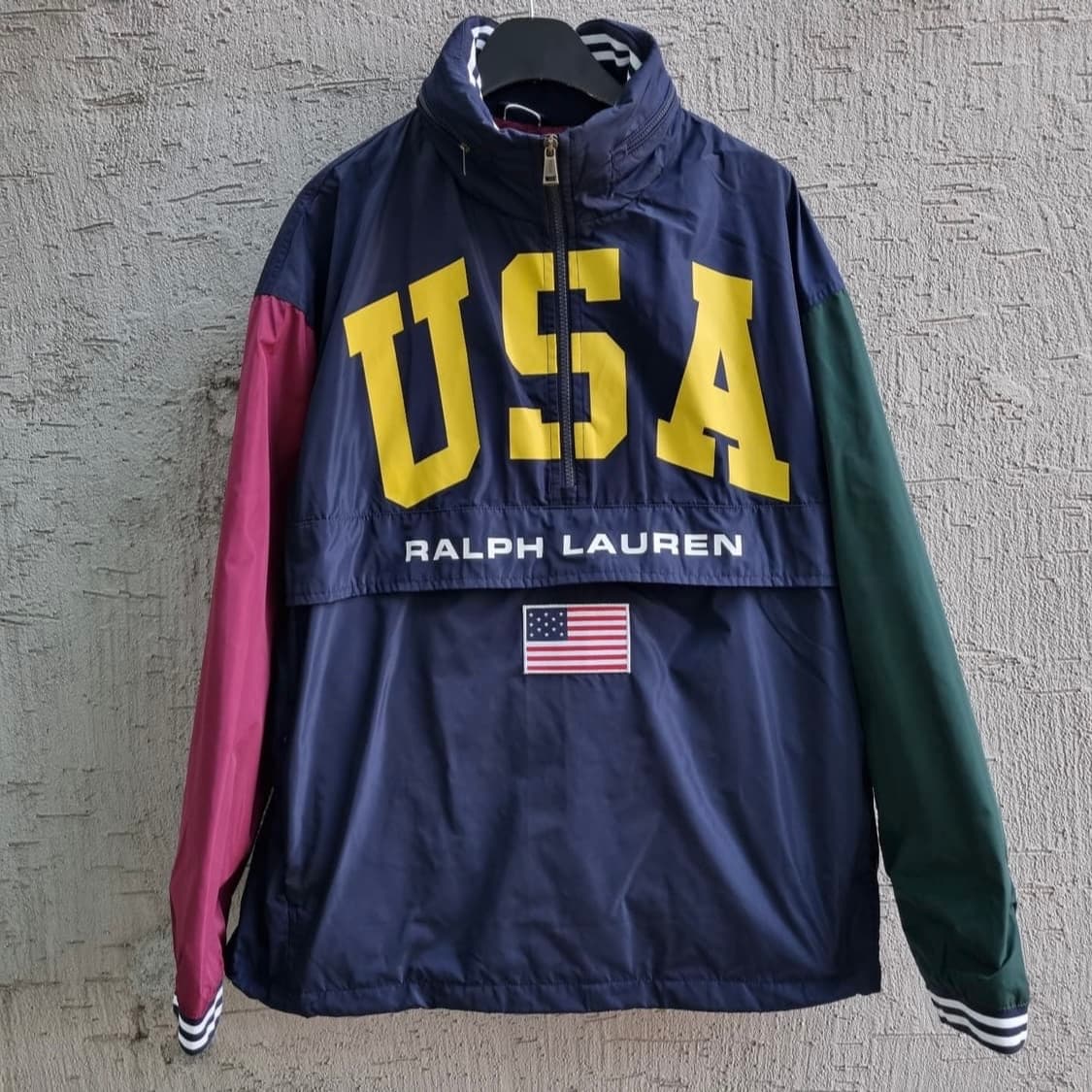 폴로 USA성조기 스펠아웃 바람막이 상품이미지3