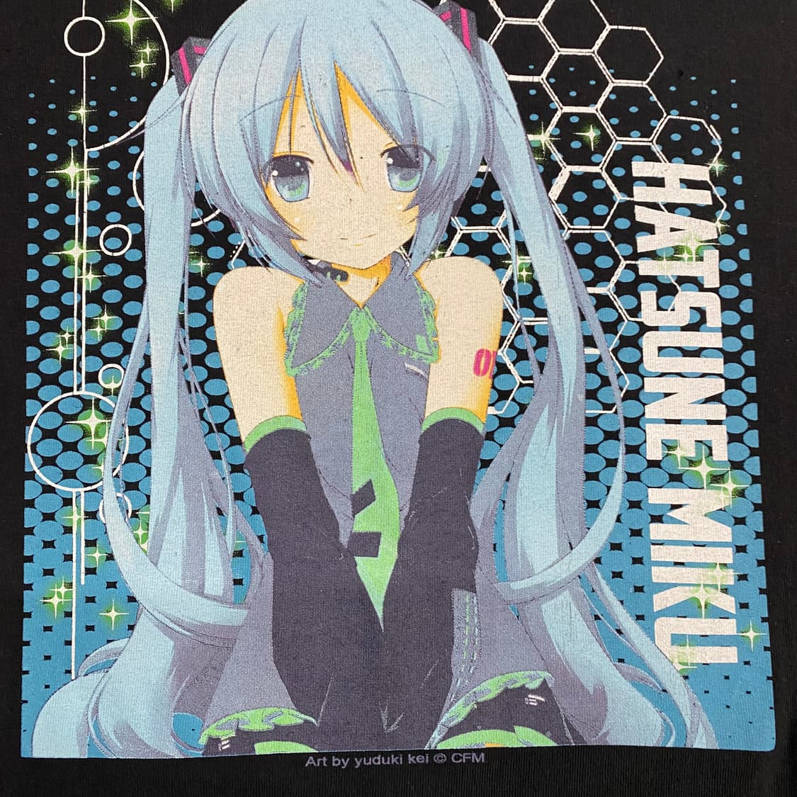 하츠네 미쿠 오피셜 애니메이션 티셔츠 상품이미지5