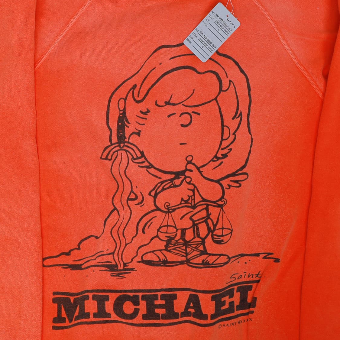 Saint Michael 세인트 미카엘 스누피 그래픽 크루넥 상품이미지3