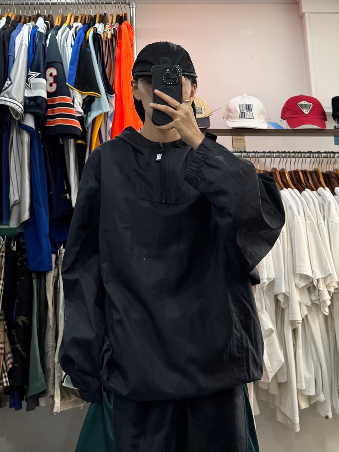 90s 나이키 나일론 립스탑 아노락 상품이미지8