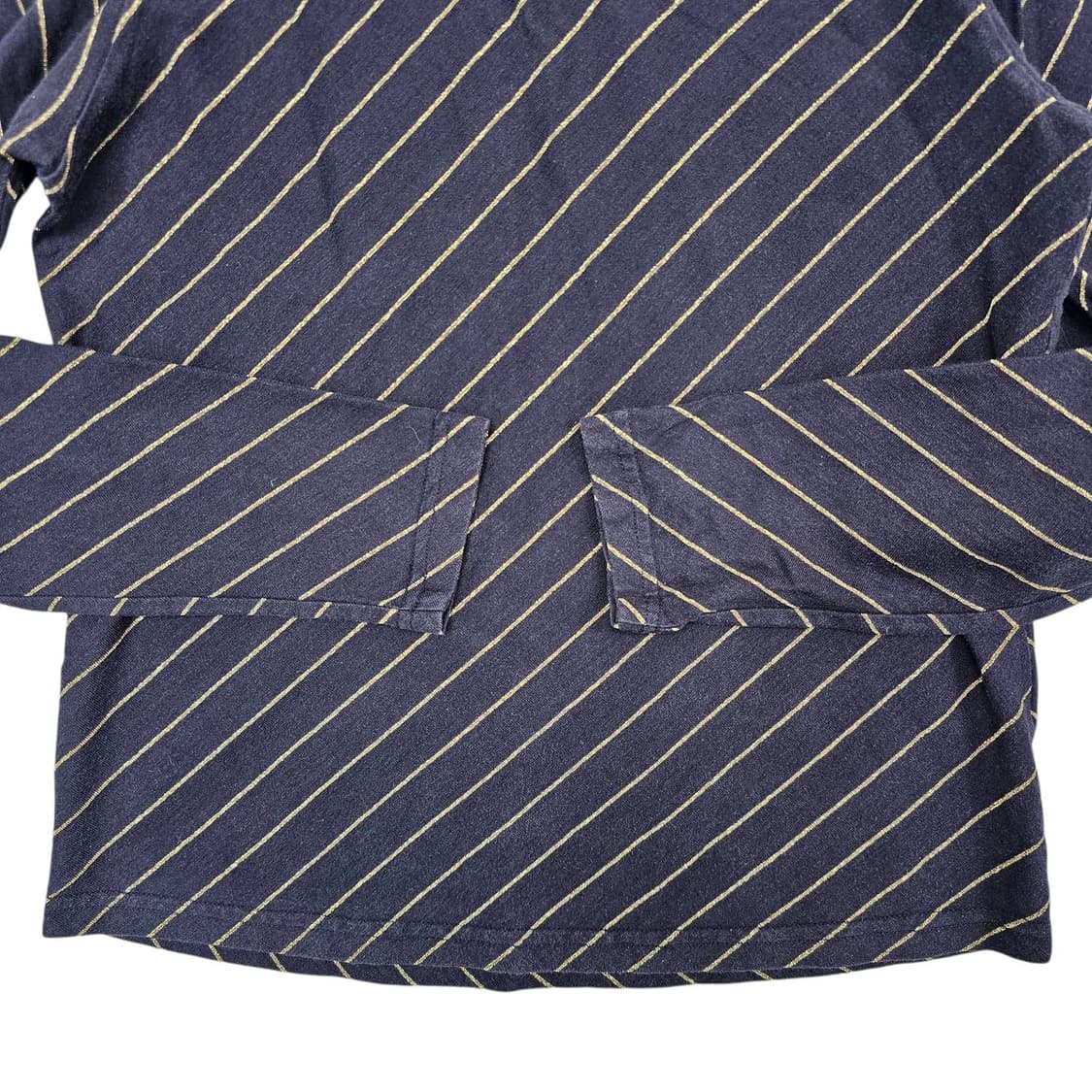 95 HEAD 스트라이프 골드 네이비 티셔츠 상품이미지4