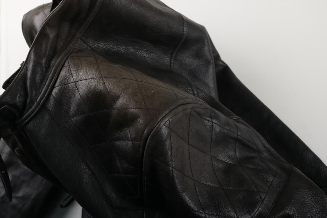[L] 폴로 랄프로렌 모터사이클 벨티드 레더 자켓 상품이미지4