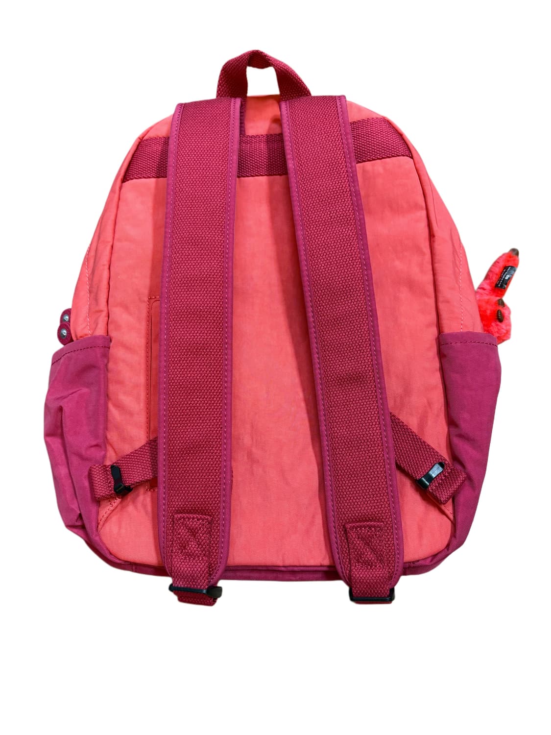 키플링 핑크 톤 배색 백팩 상품이미지2