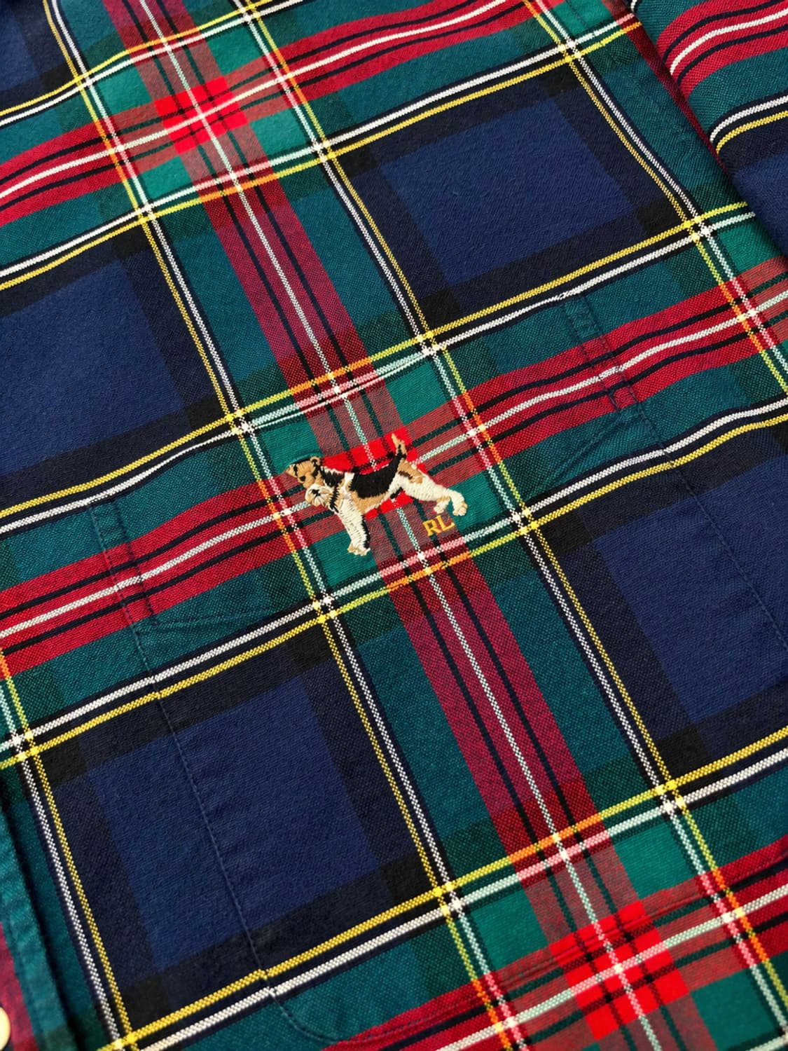 90s 폴로 랄프로렌 'BLAKE' 체크 셔츠 L(105~108) 상품이미지3