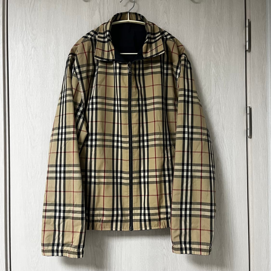 [정품]버버리(Burberry)노바체크 리버시블 헤링턴 자켓 상품이미지1