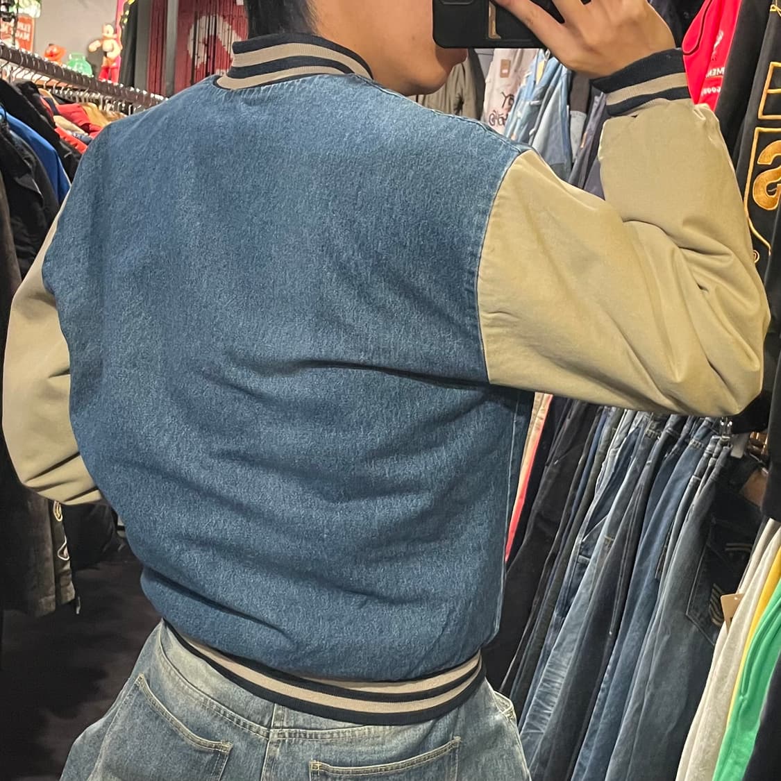 [IM] VTG 빈티지 데님 바시티 자켓 상품이미지6