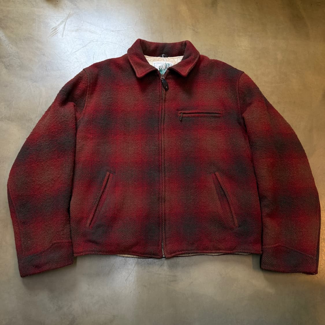 80S USA 골든베어 울 스포츠 자켓  L ~ XL 상품이미지1