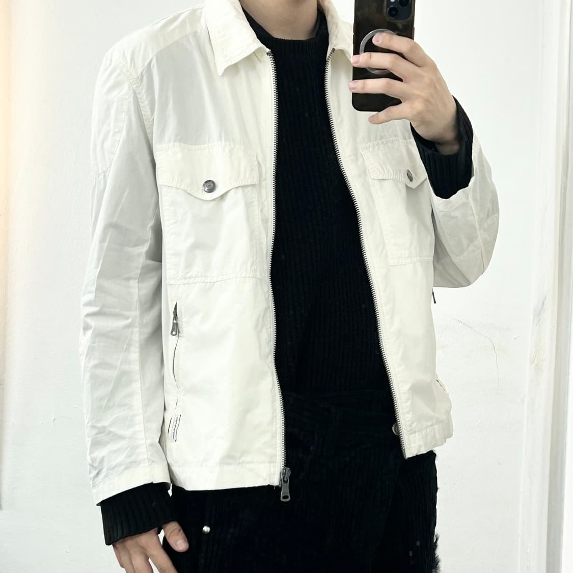 캘빈클라인 바이커 집업 자켓 상품이미지3