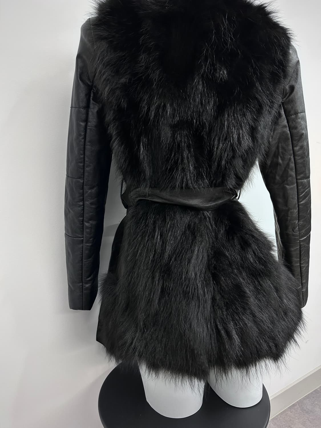 고딕 퍼 레더 자켓 상품이미지5