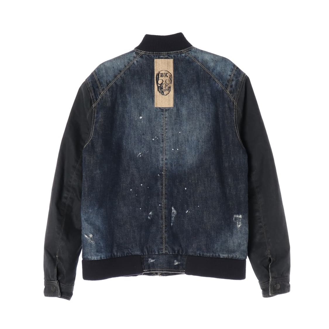 버커루 빈티지 데님 봄버 L 상품이미지3