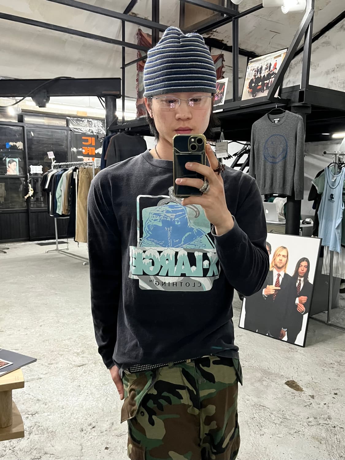 Old X-LARGE faded long slv 🇲🇽 상품이미지1