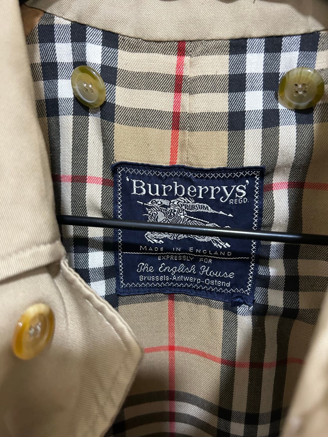 정품 버버리 트렌치 코트 상품이미지3