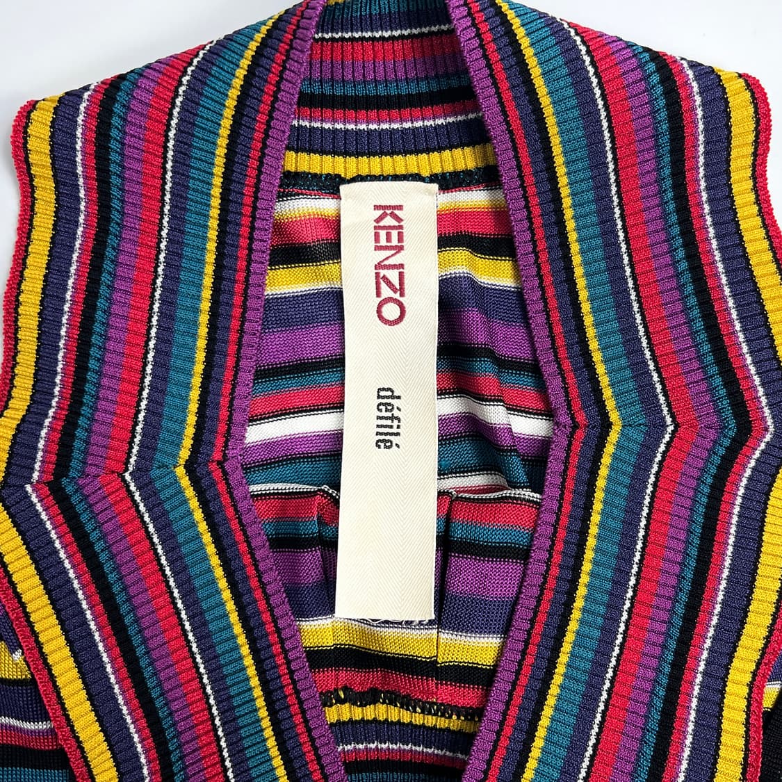 겐조 스트라이프 패턴 슬리브리스 탑 상품이미지9