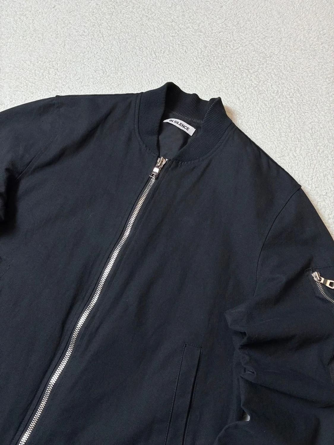 인사일런스 시그니처 코튼 Ma-1 블루종 자켓 PN7346 상품이미지2